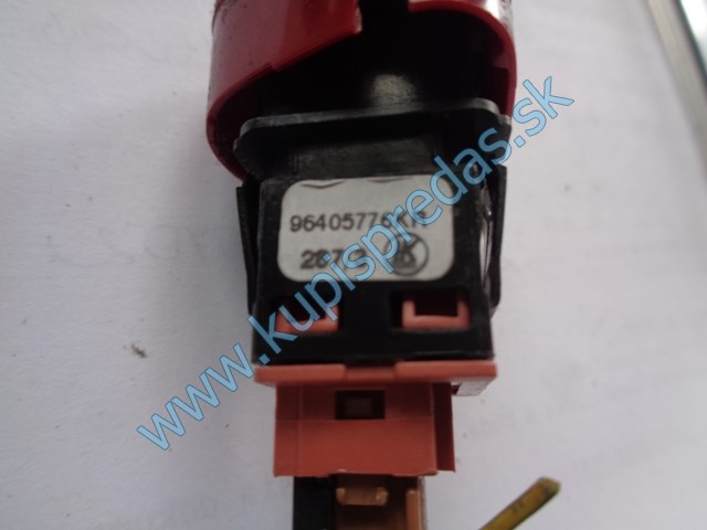 vypínač na výstražné smeerovky na fiat scudo II, 96405776KR